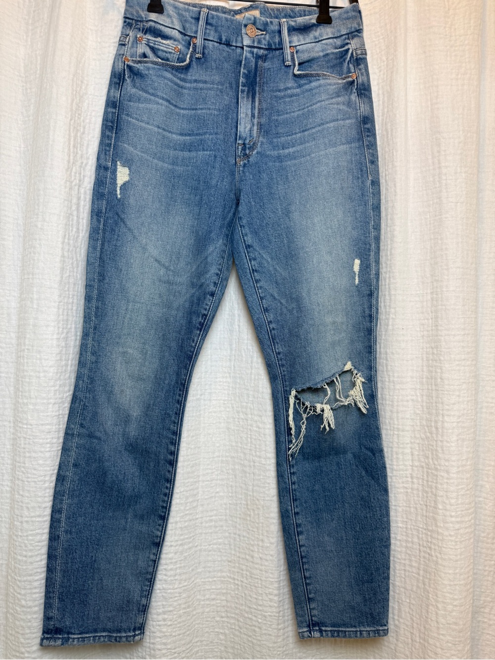 MOTHER 'The High Waisted Looker Crop' Jeans